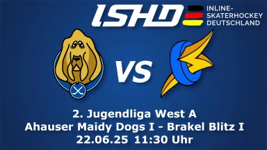 🎥 Ahauser Maidy Dogs I - Brakel Blitz I - 2. Jugendliga West A 🏒🔥