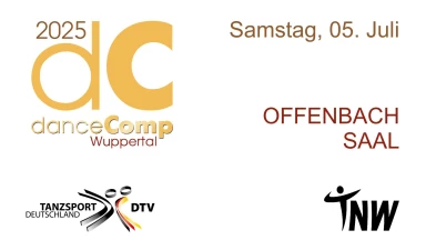 danceComp 2025 Offenbach Saal Samstag