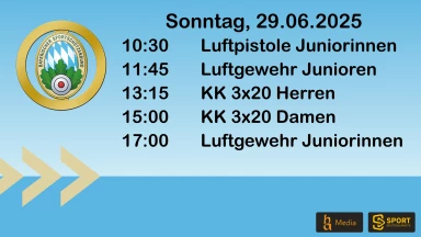 Bayerische Meisterschaften Sportschießen 2025