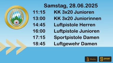 Bayerische Meisterschaften Sportschießen 2025