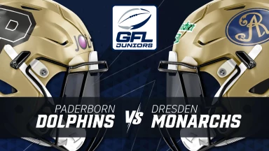 GFLJ - Paderborn Dolphins U20 vs. Dresden Monarchs U20