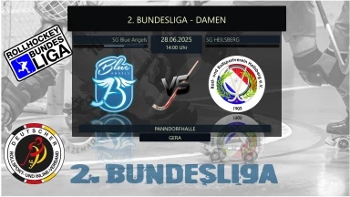 🏑 ROLLHOCKEY | 2. BUNDESLIGA - Damen | 🔴 BLUE ANGELS 🆚 🔴 SG HEILSBERG