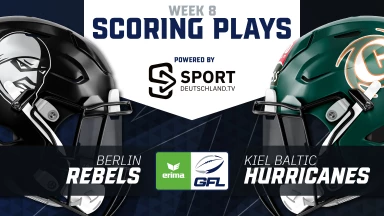 GFL: Spektakulärer Schlusspunkt - Berlin Rebels entscheiden Spiel in letzter Sekunde