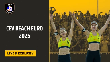 Beach-EM 2025: Court 2 - Tag 2 - ohne Kommentar
