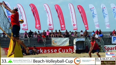 Mahrenholz Beachvolleyball A-Cup Cuxhaven Sonntag