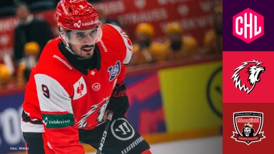 CHL: Lausanne HC vs. Mountfield HK - Hauptrunde