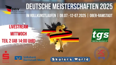 Deutsche Meisterschaften im Rollkunstlaufen 2025
