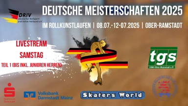 Deutsche Meisterschaften im Rollkunstlaufen 2025
