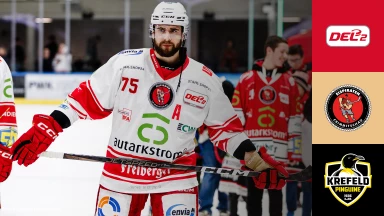 DEL2: Eispiraten Crimmitschau vs Krefeld Pinguine