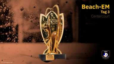Beach-EM 2025: Center Court - Tag 3 - ohne Kommentar