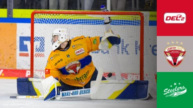 DEL2: Lausitzer Füchse vs. Bietigheim Steelers