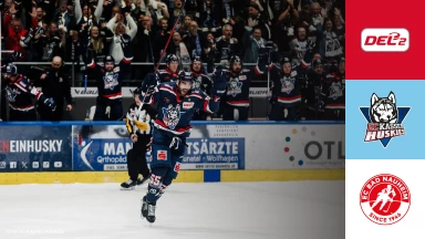 DEL2: EC Kassel Huskies vs. EC Bad Nauheim
