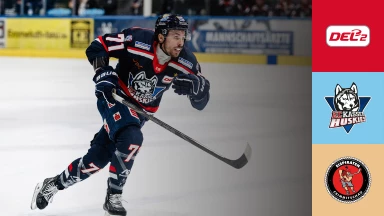 DEL2: EC Kassel Huskies vs. Eispiraten Crimmitschau