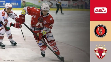 DEL2: Eispiraten Crimmitschau vs. Lausitzer Füchse