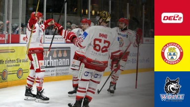 DEL2: EV Landshut vs. EHC Freiburg