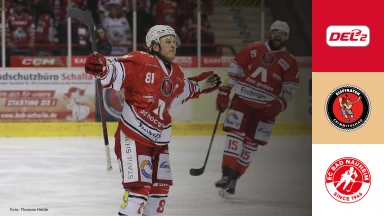 DEL2: Eispiraten Crimmitschau vs. EC Bad Nauheim