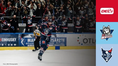 DEL2: EC Kassel Huskies vs. Blue Devils Weiden