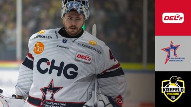 DEL2: Ravensburg Towerstars vs. Krefeld Pinguine