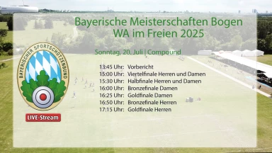 Bayerische Meisterschaften Bogen (WA) im Freien | Compound