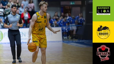ProA: Bozic Estriche Knights Kirchheim vs. GIESSEN 46ers