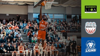 ProA: SBB Baskets Wolmirstedt vs. PS Karlsruhe LIONS
