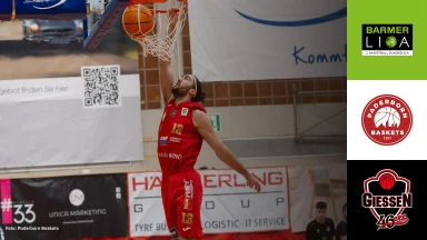 ProA: Paderborn Baskets vs. GIESSEN 46ers
