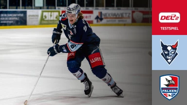 DEL2 Testspiel: Blue Devils Weiden vs. Heilbronner Falken