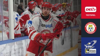 DEL2 Testspiel: EV Landshut vs. EC iDM Wärmepumpen VSV Villach