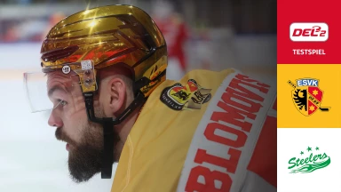 DEL2 Testspiel: ESV Kaufbeuren vs. Bietigheim Steelers
