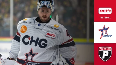 DEL2 Testspiel: Ravensburg Towerstars vs. Pioneers Voralberg