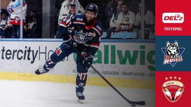 DEL2 Testspiel: EC Kassel Huskies vs. Lausitzer Füchse