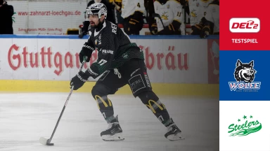 DEL2 Testspiel: EHC Freiburg vs. Bietigheim Steelers