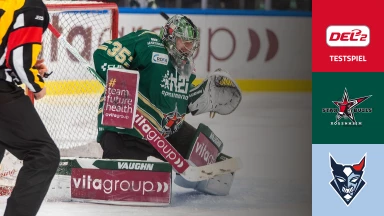 DEL2 Testspiel: Starbulls Rosenheim vs. Blue Devils Weiden