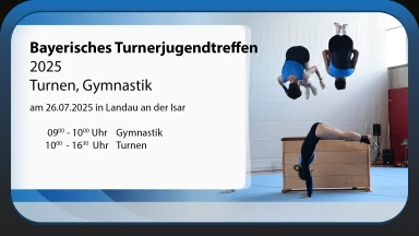 Bayerisches Turnerjugendtreffen 2025 - Turnen