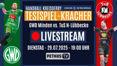 Handball-Testspielkracher: GWD Minden vs. TuS N‑Lübbecke | Live