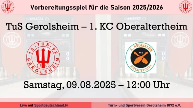 TuS Gerolsheim - 1. KC Oberaltertheim