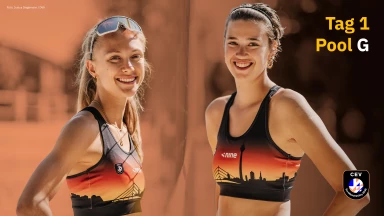 Beach-EM 2025: Uhl/Schurholz (GER) vs Sonneville/Piersma B. (NED) - kommentiert von Tom Wollesen