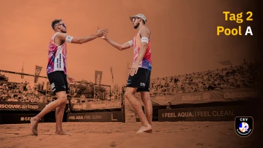 Beach-EM 2025: Mol A./Sørum C. (NOR) vs Sagstetter/Sagstetter (GER) - kommentiert von Marc Lau
