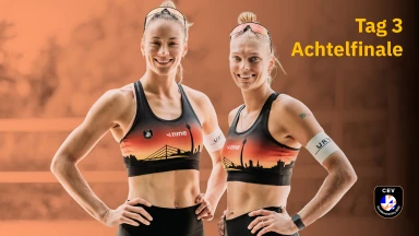 Beach-EM 2025: Hladun/Lazarenko (UKR) vs Bock/Lippmann (GER) - Achtelfinale