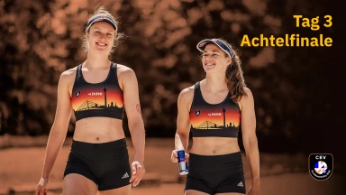 Beach-EM 2025: Müller/Tillmann (GER) vs Schieder/Borger (GER) - Achtelfinale