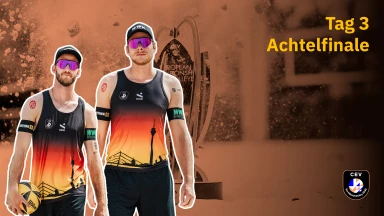 Beach-EM 2025: Holting/Andersson (SWE) vs Ehlers/Wickler (GER) - Achtelfinale - kommentiert von Marc Lau