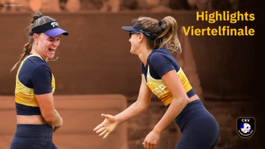 Beach-EM 2025: Vergé-Dépré/Vergé-Dépré (SUI) vs. Álvarez/Moren (SPA) - Highlights