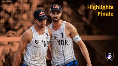 Beach-EM 2025: Mol / Sørum (NOR) vs. Åhman / Hellvig (SWE) | Highlights