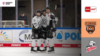 DEL: Grizzlys Wolfsburg vs. Nürnberg Ice Tigers - MagentaSport