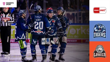 DEL: Straubing Tigers vs. Löwen Frankfurt - MagentaSport