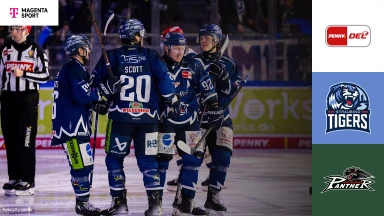 DEL: Straubing Tigers vs. Augsburger Panther - MagentaSport