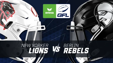 GFL: New Yorker Lions Braunschweig vs. Berlin Rebels
