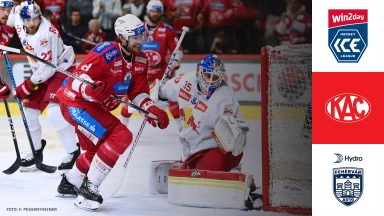 win2day ICE Hockey League: EC-KAC vs. Hydro Fehervar AV 19