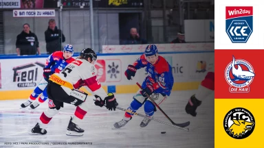 win2day ICE Hockey League: HC TIWAG Innsbruck vs. HC Pustertal Wölfe