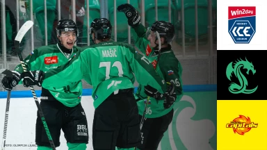 win2day ICE Hockey League: Olimpija Ljubljana vs. Vienna Capitals